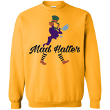 Sweatshirts Gold / Small Mad Hattter Crewneck Sweatshirt