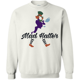 Sweatshirts White / Small Mad Hattter Crewneck Sweatshirt