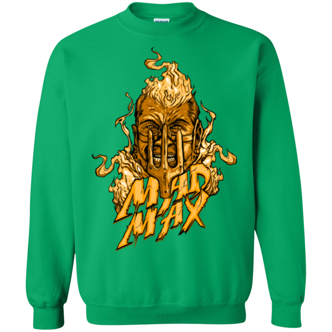 Sweatshirts Irish Green / Small Mad Head Crewneck Sweatshirt