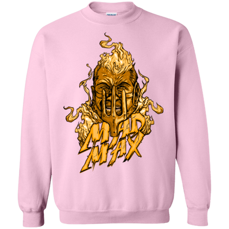 Sweatshirts Light Pink / Small Mad Head Crewneck Sweatshirt