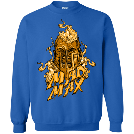 Sweatshirts Royal / Small Mad Head Crewneck Sweatshirt