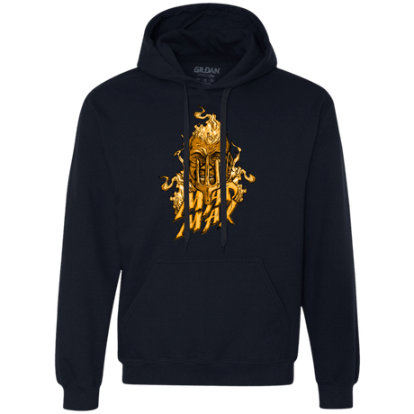 Sweatshirts Navy / Small Mad Head Premium Fleece Hoodie