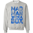 Sweatshirts Ash / Small Mad Man Box Crewneck Sweatshirt