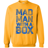 Sweatshirts Gold / Small Mad Man Box Crewneck Sweatshirt