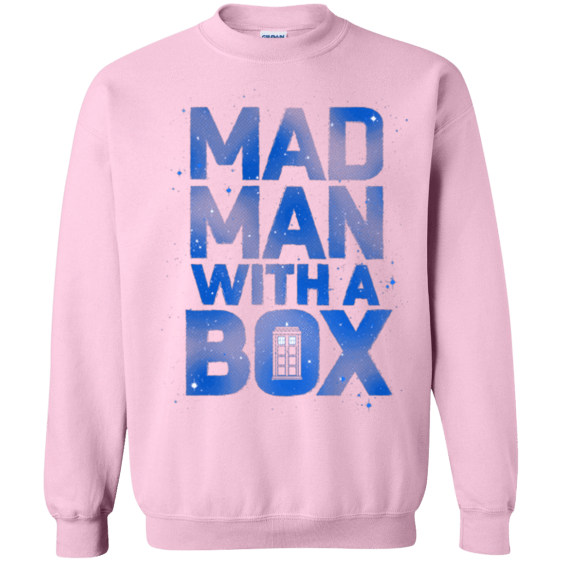 Sweatshirts Light Pink / Small Mad Man Box Crewneck Sweatshirt