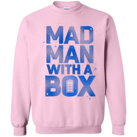 Sweatshirts Light Pink / Small Mad Man Box Crewneck Sweatshirt