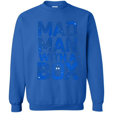 Sweatshirts Royal / Small Mad Man Box Crewneck Sweatshirt