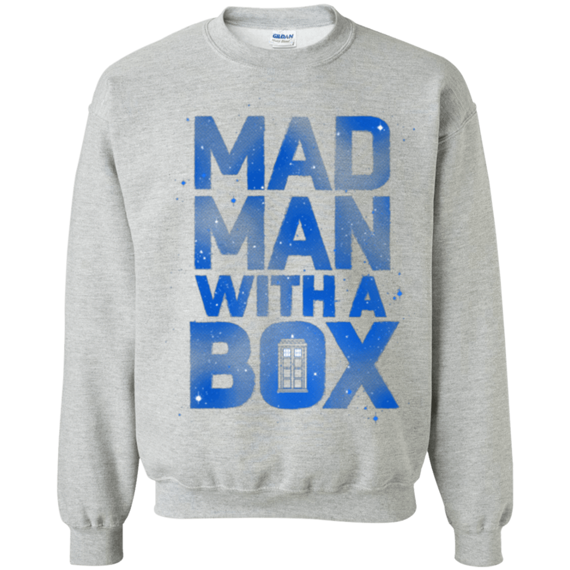 Sweatshirts Sport Grey / Small Mad Man Box Crewneck Sweatshirt