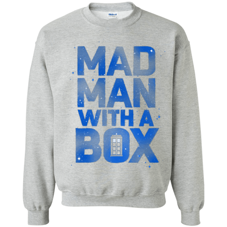 Sweatshirts Sport Grey / Small Mad Man Box Crewneck Sweatshirt