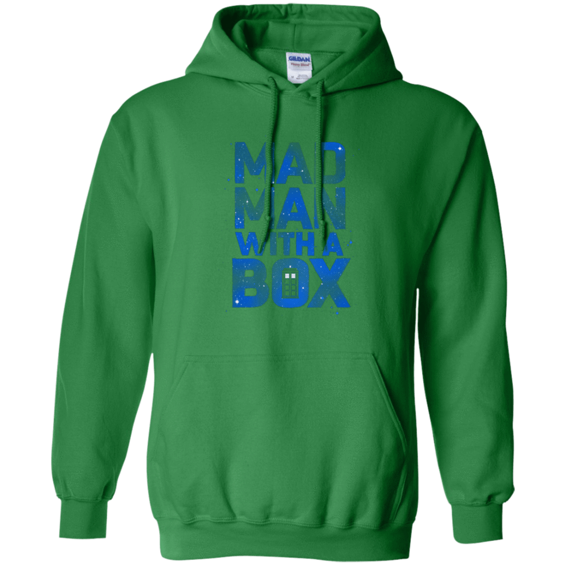 Sweatshirts Irish Green / Small Mad Man Box Pullover Hoodie