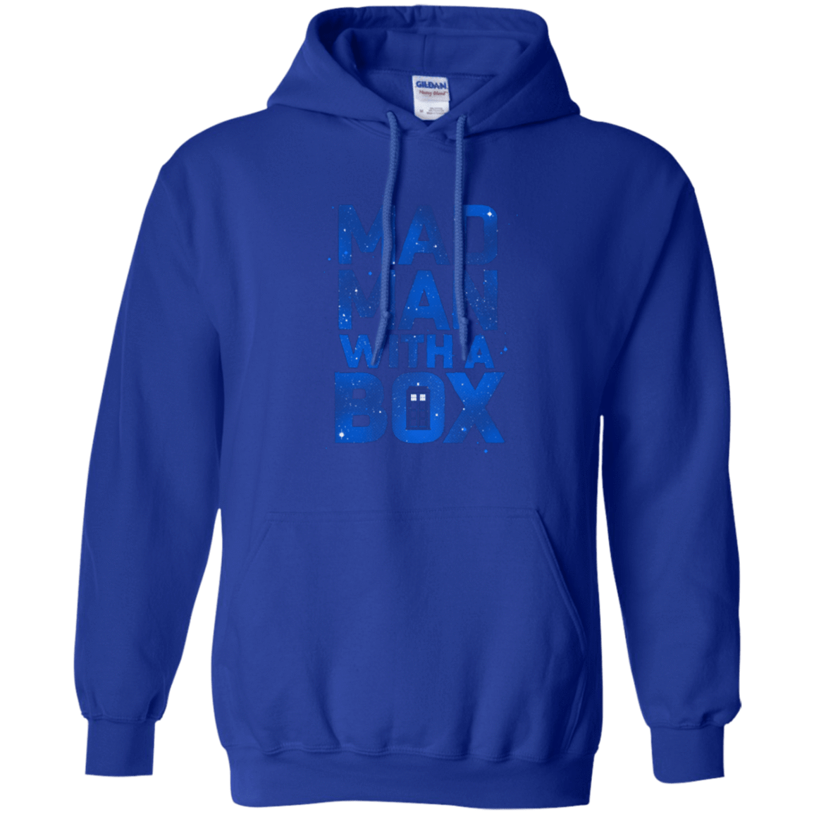 Sweatshirts Royal / Small Mad Man Box Pullover Hoodie