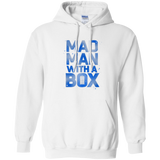 Sweatshirts White / Small Mad Man Box Pullover Hoodie