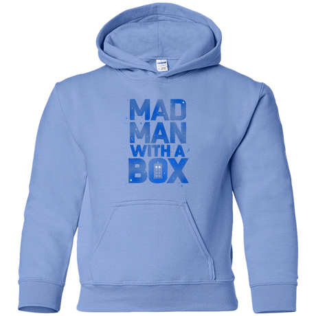 Sweatshirts Carolina Blue / YS Mad Man Box Youth Hoodie