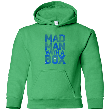 Sweatshirts Irish Green / YS Mad Man Box Youth Hoodie