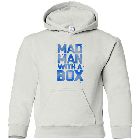 Sweatshirts White / YS Mad Man Box Youth Hoodie