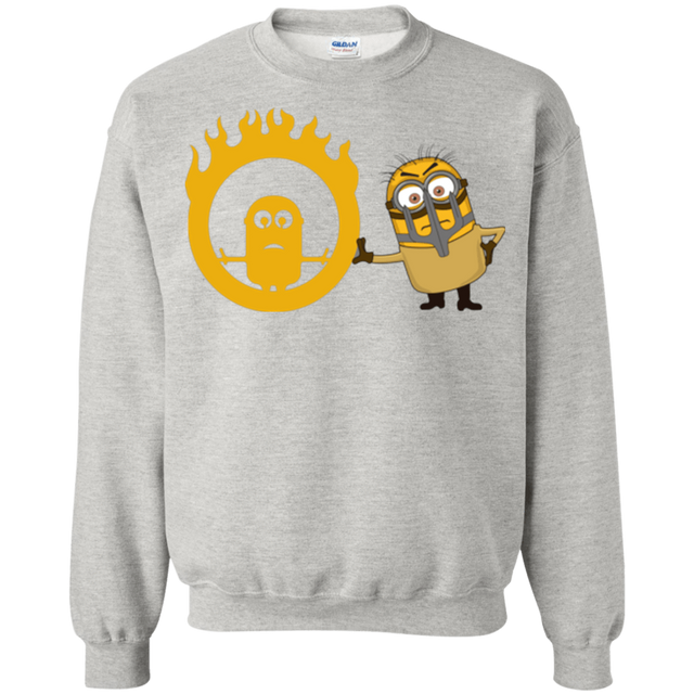 Sweatshirts Ash / Small Mad Minion Crewneck Sweatshirt