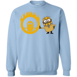 Sweatshirts Light Blue / Small Mad Minion Crewneck Sweatshirt