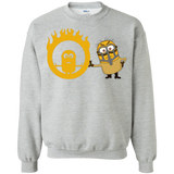 Sweatshirts Sport Grey / Small Mad Minion Crewneck Sweatshirt