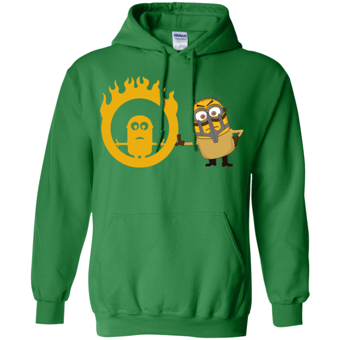 Sweatshirts Irish Green / Small Mad Minion Pullover Hoodie