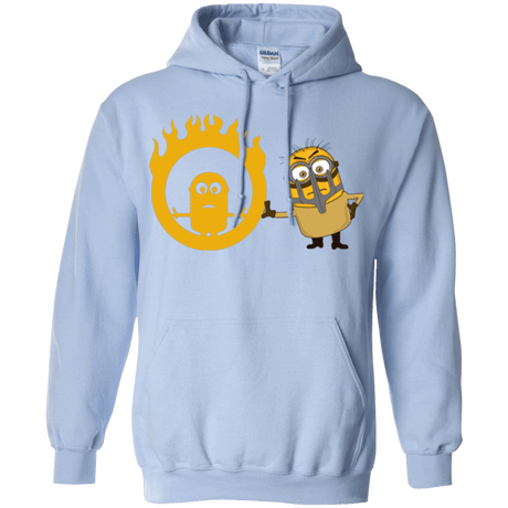 Sweatshirts Light Blue / Small Mad Minion Pullover Hoodie