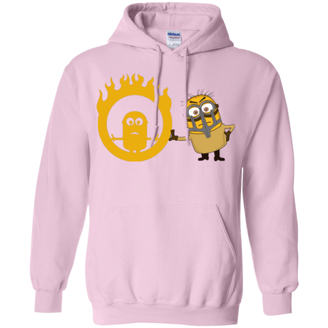 Sweatshirts Light Pink / Small Mad Minion Pullover Hoodie