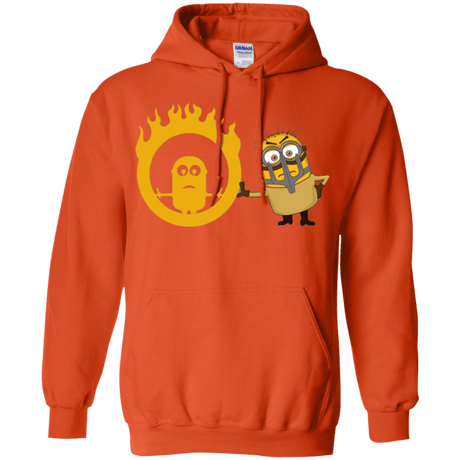 Sweatshirts Orange / Small Mad Minion Pullover Hoodie