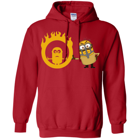 Sweatshirts Red / Small Mad Minion Pullover Hoodie