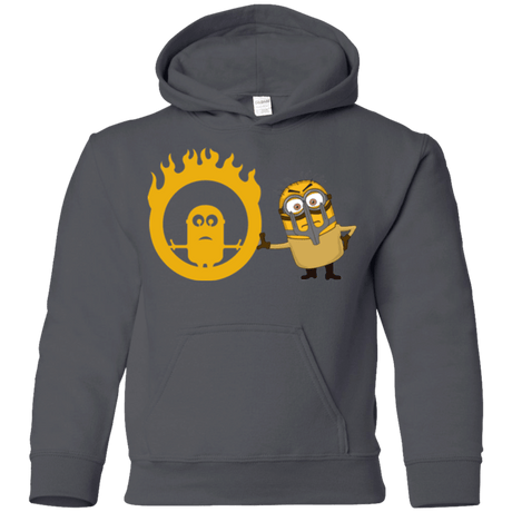 Sweatshirts Charcoal / YS Mad Minion Youth Hoodie