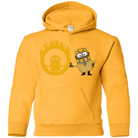 Sweatshirts Gold / YS Mad Minion Youth Hoodie