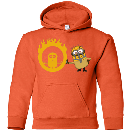 Sweatshirts Orange / YS Mad Minion Youth Hoodie