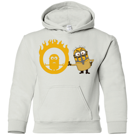 Sweatshirts White / YS Mad Minion Youth Hoodie