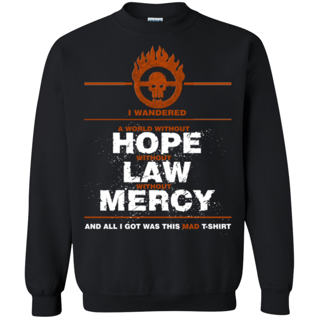 Sweatshirts Black / Small MAD Tee Crewneck Sweatshirt