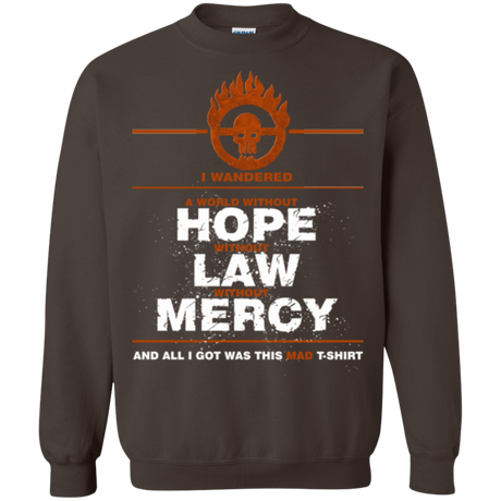 Sweatshirts Dark Chocolate / Small MAD Tee Crewneck Sweatshirt