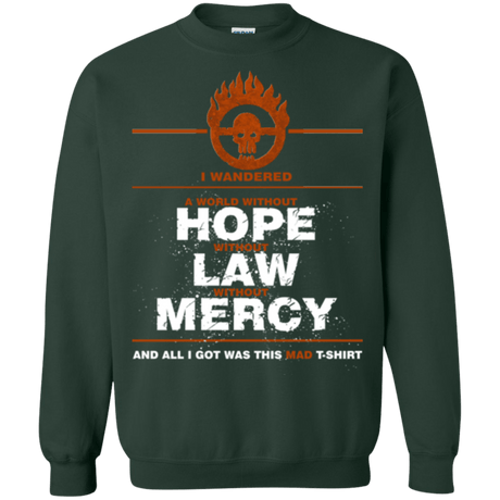 Sweatshirts Forest Green / Small MAD Tee Crewneck Sweatshirt