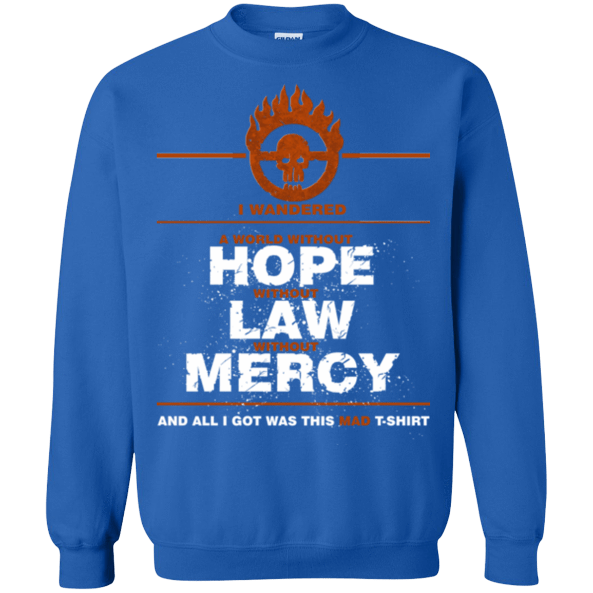 Sweatshirts Royal / Small MAD Tee Crewneck Sweatshirt