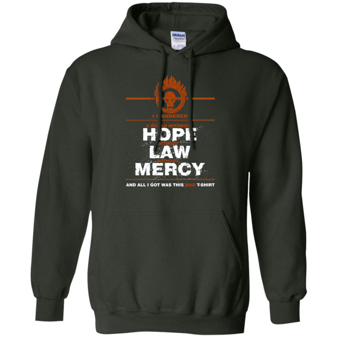 Sweatshirts Forest Green / Small MAD Tee Pullover Hoodie