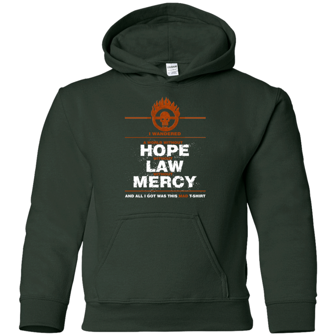 Sweatshirts Forest Green / YS MAD Tee Youth Hoodie