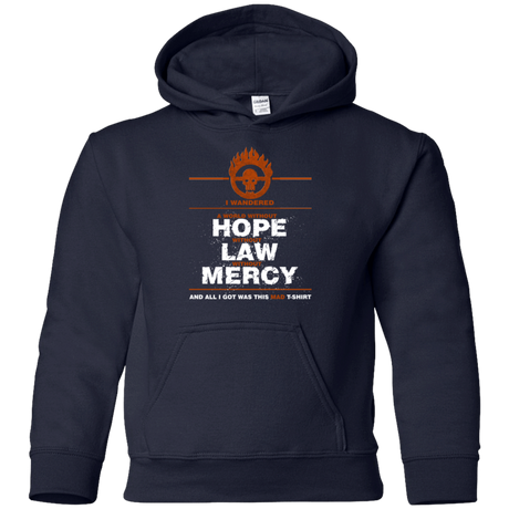 Sweatshirts Navy / YS MAD Tee Youth Hoodie