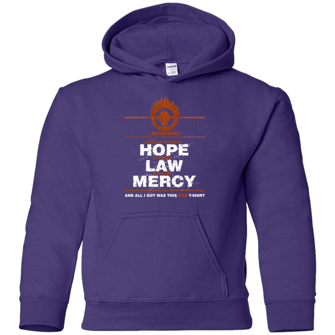 Sweatshirts Purple / YS MAD Tee Youth Hoodie