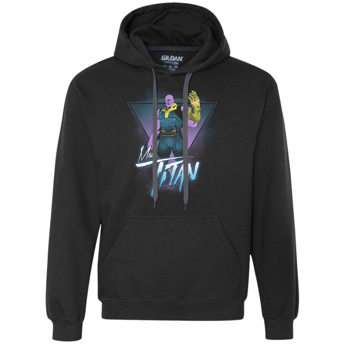 Sweatshirts Black / S Mad Titan Premium Fleece Hoodie