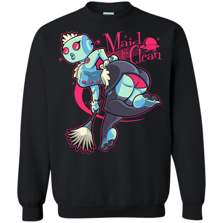 Sweatshirts Black / Small Made To Clean Crewneck Sweatshirt