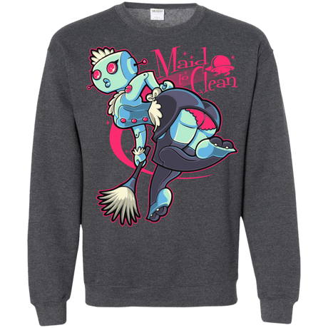 Sweatshirts Dark Heather / Small Made To Clean Crewneck Sweatshirt