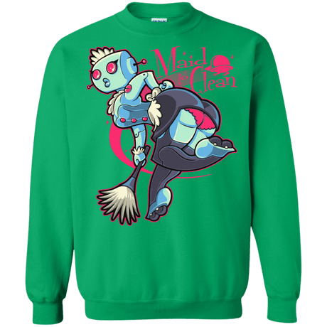 Sweatshirts Irish Green / Small Made To Clean Crewneck Sweatshirt