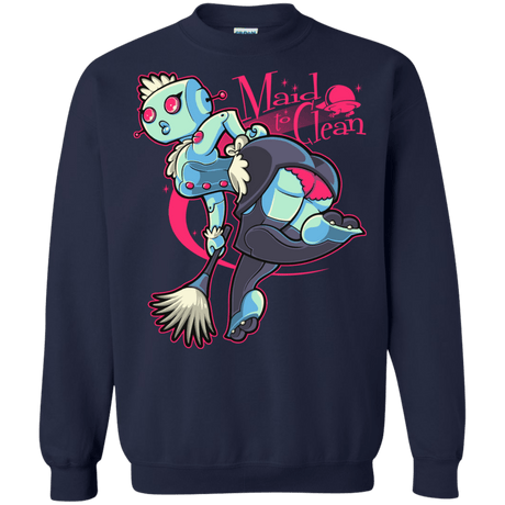 Sweatshirts Navy / Small Made To Clean Crewneck Sweatshirt