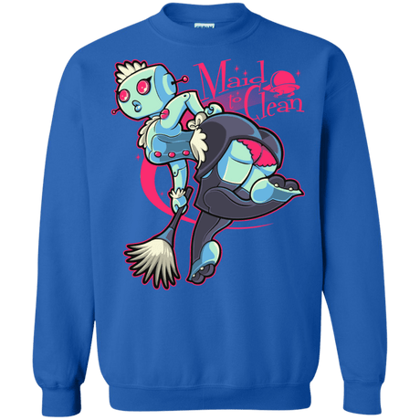 Sweatshirts Royal / Small Made To Clean Crewneck Sweatshirt