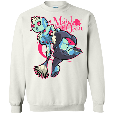 Sweatshirts White / Small Made To Clean Crewneck Sweatshirt