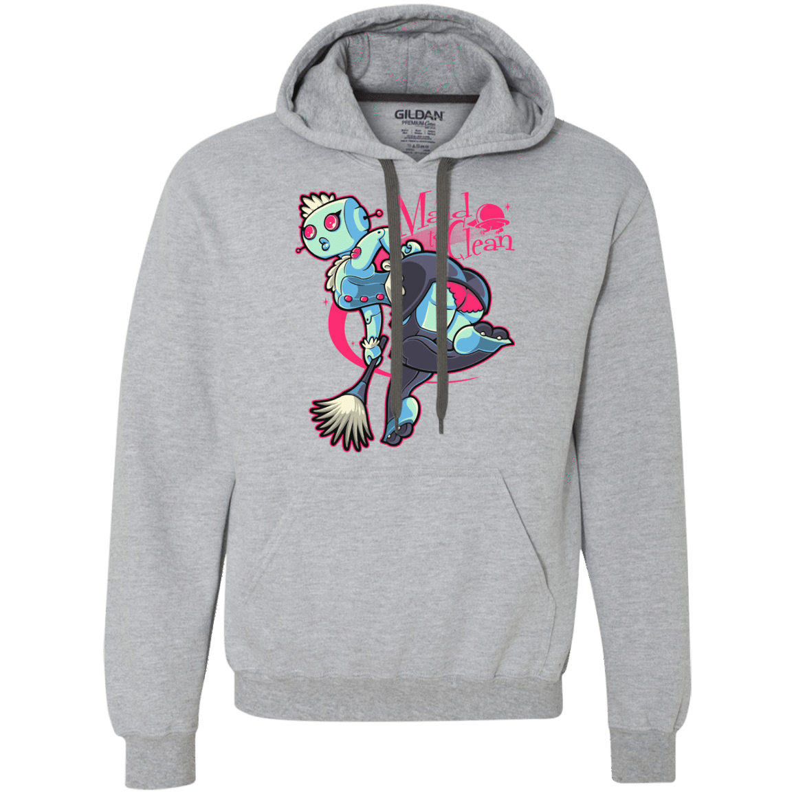 Sweatshirts Sport Grey / Small Made To Clean Premium Fleece Hoodie