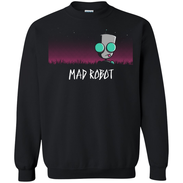 Sweatshirts Black / Small MADROBOT Crewneck Sweatshirt