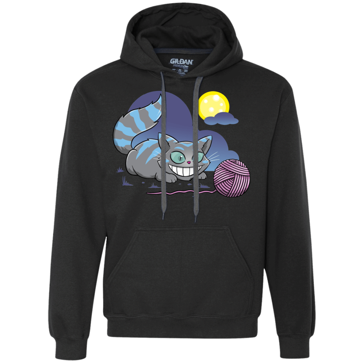 Sweatshirts Black / S Magic Cat Ball Premium Fleece Hoodie