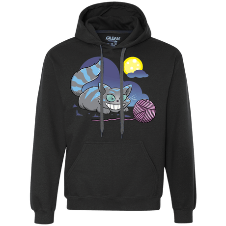 Sweatshirts Black / S Magic Cat Ball Premium Fleece Hoodie